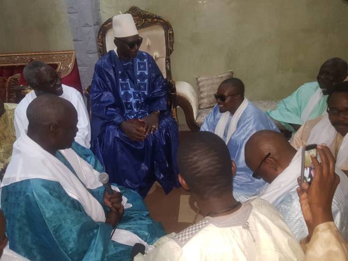 TOUBA - Serigne Bass Abdou Khadre rend visite à Serigne Sidi Abdou Lahad Mbacké