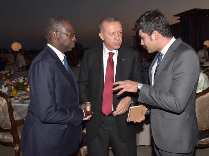 En Images : Le Premier ministre sénégalais , Mahammed Boun Abdallah Dionne à la cérémonie d’investiture du président Turc , Recep Tayyip Erdogan 