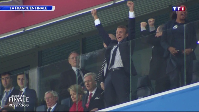 FINALE DE LA COUPE DU MONDE : Emmanuel Macron à Moscou pour soutenir les Bleus 