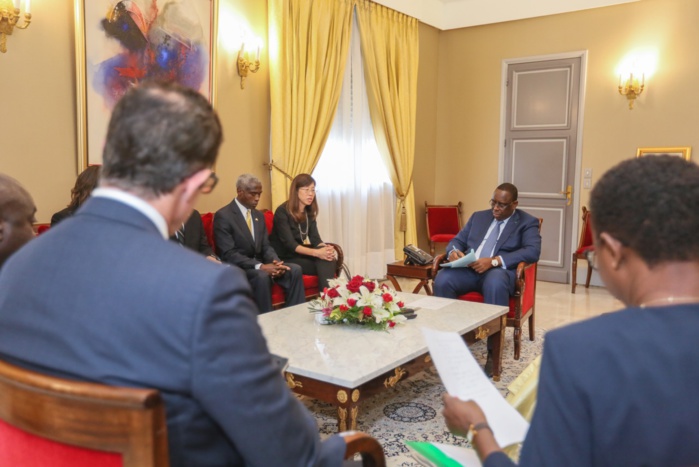 Deuxième compact du Mcc : Macky Sall reçoit la vice-présidente Mme Kyeh Kim (Images) Deuxième compact du Mcc : Macky Sall reçoit la vice-présidente Mme Kyeh Kim (Images)