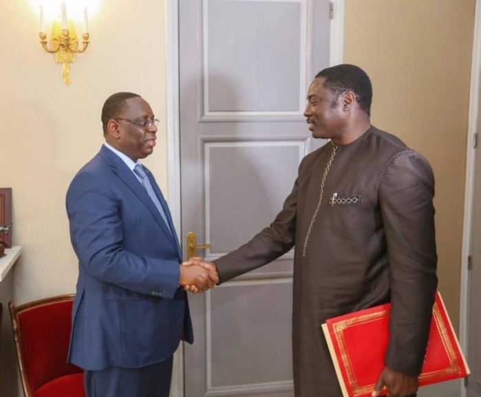 AUDIENCE AU PALAIS : Le président Macky Sall reçoit le nouveau ministre des Affaires étrangères gambien AUDIENCE AU PALAIS : Le président Macky Sall reçoit le nouveau ministre des Affaires étrangères gambien
