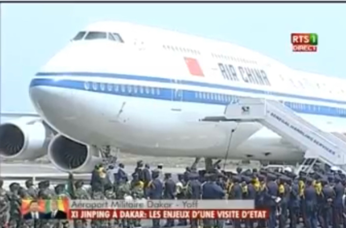 Visite officielle : Le Président chinois Xi Jin Ping est arrivé à Dakar