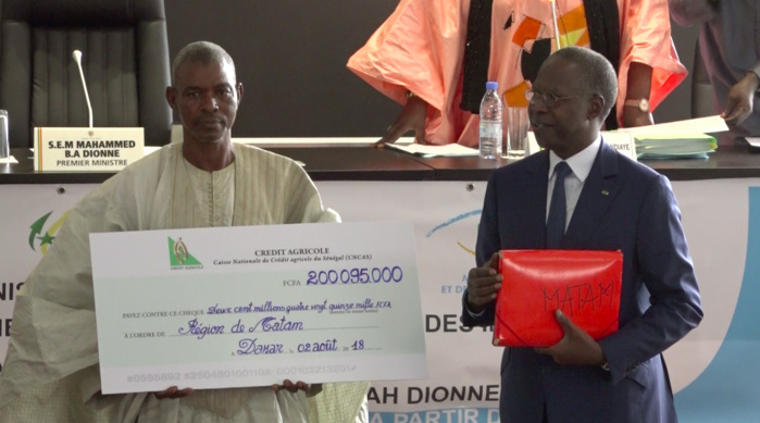 Diamniadio : Un milliard distribué aux éleveurs victimes des intempéries Diamniadio : Un milliard distribué aux éleveurs victimes des intempéries