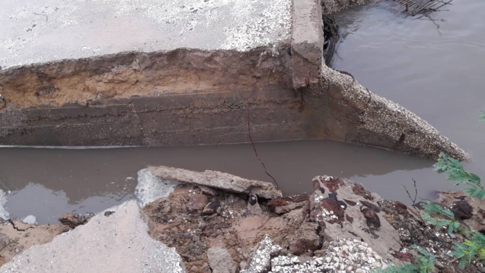 Fortes pluies d’hier : Sokone coupé en deux  Fortes pluies d’hier : Sokone coupé en deux