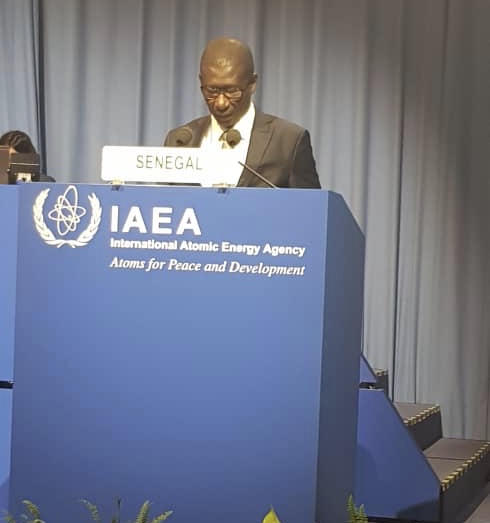 62ème session ordinaire de la Conférence générale de l’Agence internationale de l’Energie atomique (AIEA) en Autriche : Allocution du ministre de l’Enseignement Supérieur Mary Teuw Niane
