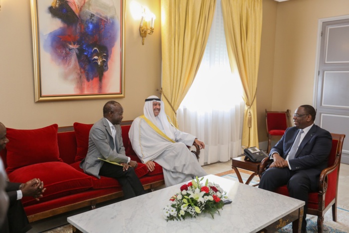 Jeux olympiques de la jeunesse au Sénégal en 2022 : Macky Sall reçoit le Prince Cheikh Ahmad Al Sabah