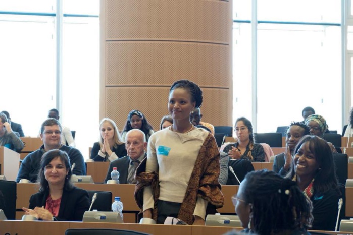 Talents de la Diaspora africaine d’Europe : Me Nafissatou Tine, fille d’Alioune Tine, primée au Parlement Européen à Bruxelles