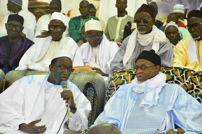 Les images de la célébration du Maouloud à la Mosquée Massalikoul Djinane