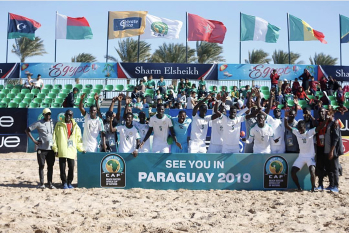 Le Sénégal est champion d’Afrique de la CAN de Beach Soccer 2018