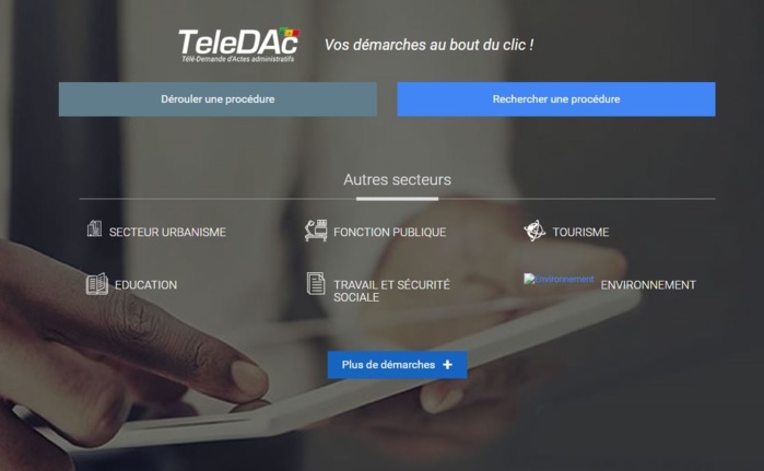 Dématérialisation : les procédures en ligne sur teledac.gouv.sn Dématérialisation : les procédures en ligne sur teledac.gouv.sn