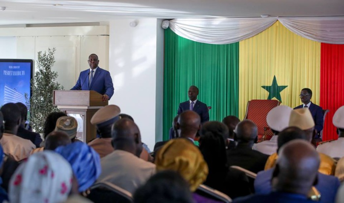 Macky Sall : « Je salue le professionnalisme de Bamba Ndiaye SA » Macky Sall : « Je salue le professionnalisme de Bamba Ndiaye SA »
