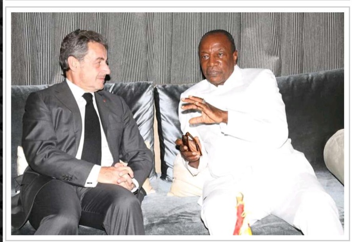 Guinée : Après Wade et Hollande, Alpha Condé déroule le tapis rouge à Nicolas Sarkozy.