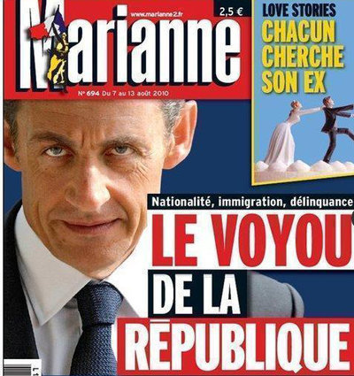 AFFAIRE WALF: Quand Marianne traitait Sarkozy de voyou