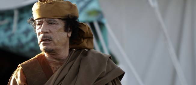 Kadhafi : "Je suis prêt à me sacrifier pour mon peuple"