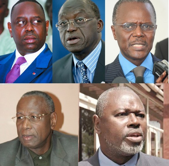 Quand Macky, Niasse, Tanor, Bathily et Tine cotisent…