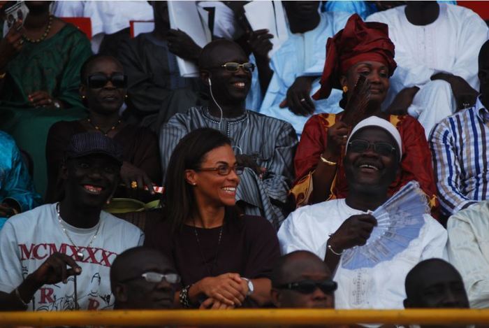 [ PHOTOS ] Syndjély Wade à l'arène.