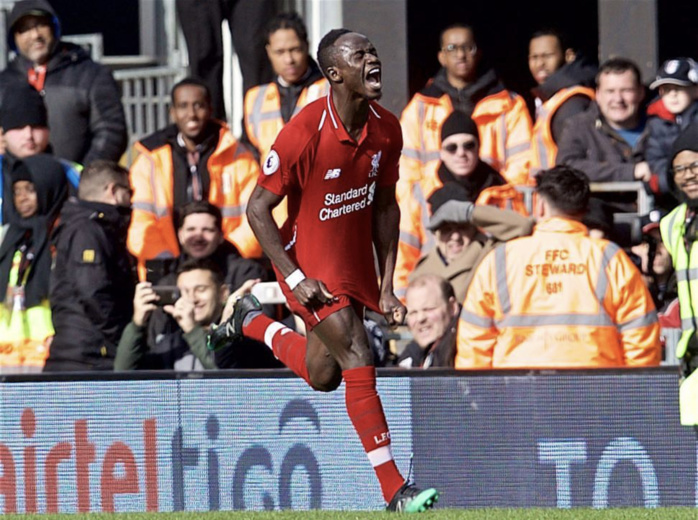 Premier League : Liverpool s’impose au forceps (2-1) face à Fulham, Sadio Mané buteur