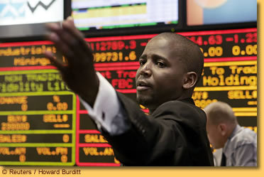 [ AUDIO ] Les places boursières africaines restent à l'abri malgré l'effondrement mondial
