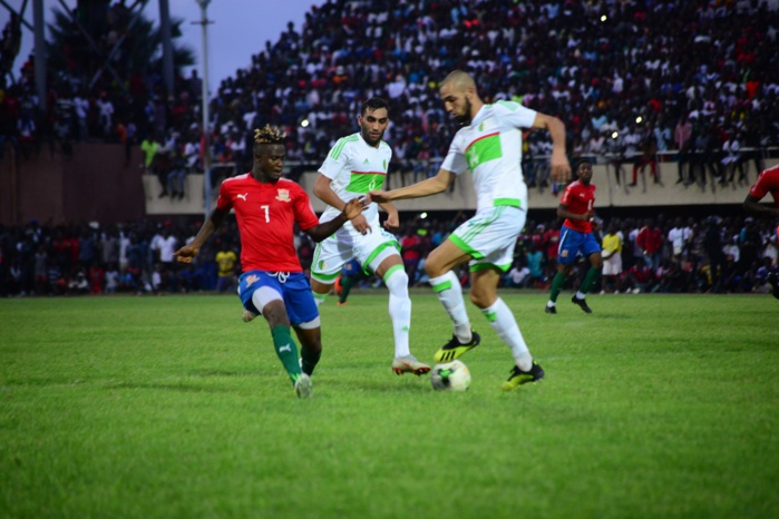 Éliminatoires CAN 2019 : L'Algérie concède le nul face à la Gambie (1-1) et finit en tête du groupe D