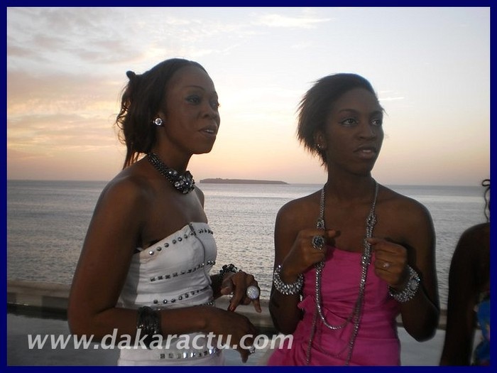 Aby Ndour et  sa fille.