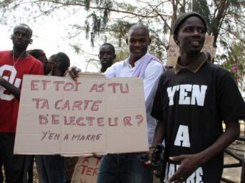Au Sénégal, «Y’en a marre» demande une prolongation des inscriptions des électeurs