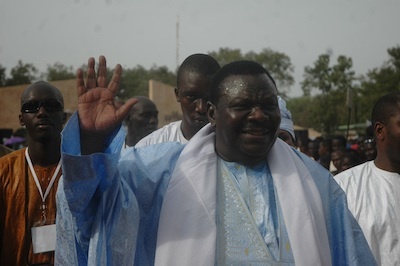 Cheikh Béthio Thioune reçoit Abdoulaye Wade à son retour de La Mecque.