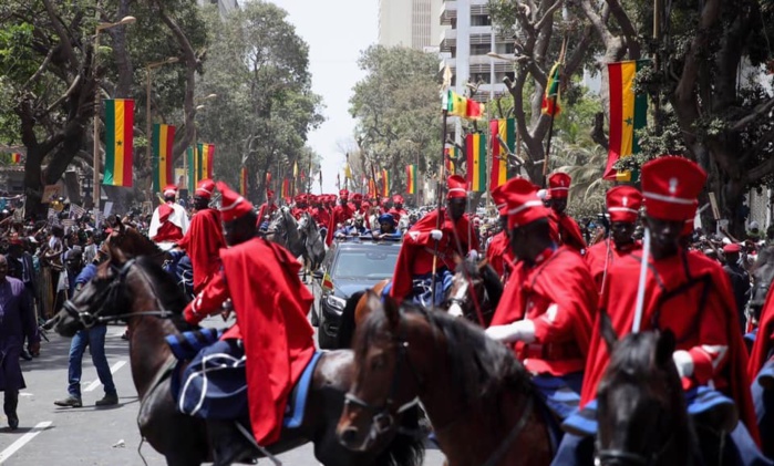 Boulevard de la République : Une immense foule a accompagné Macky Sall au palais présidentiel