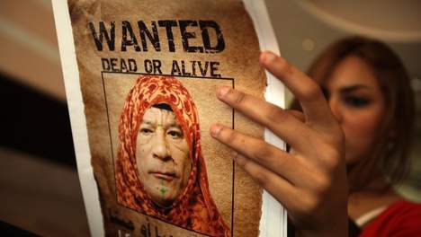 Avis de recherche international pour débusquer Kadhafi
