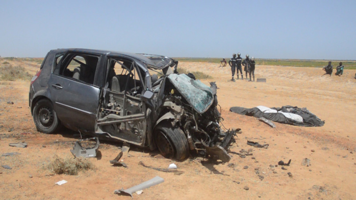 Richard-Toll / Accident au virage de colonat : 4 morts et 5 blessés Richard-Toll / Accident au virage de colonat : 4 morts et 5 blessés