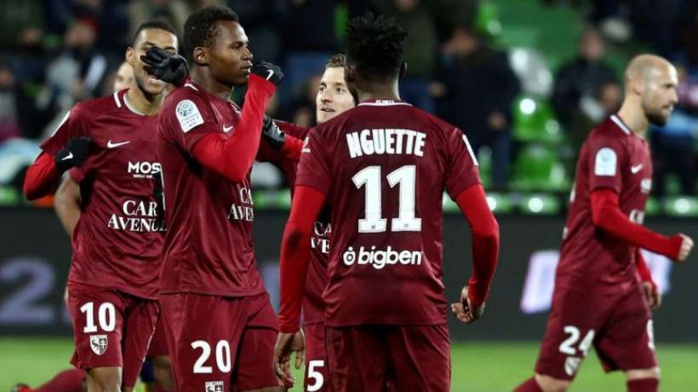 Metz - Red Star (2-1) : Habib Diallo et Opa Nguette offrent la montée  aux Messins