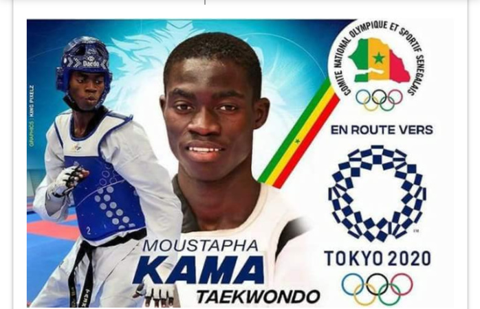 Taekwondo : Le sénégalais Moustapha Kama numéro 1 mondial !