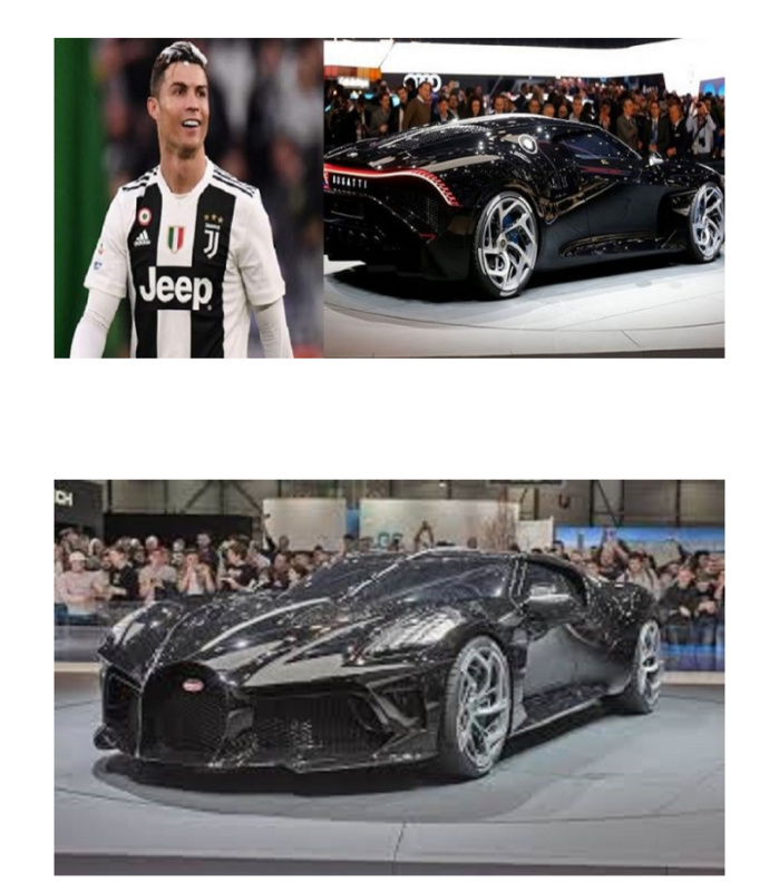 Cristiano Ronaldo aurait acheté la voiture la plus chère du monde à plus de 11 milliards de FCFA  