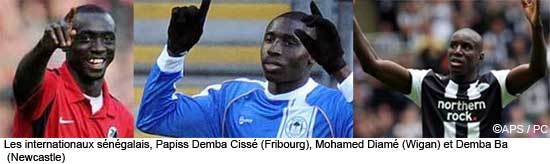 Papiss Cissé, Diamé et Demba Bâ marquent, sans faire gagner leur club