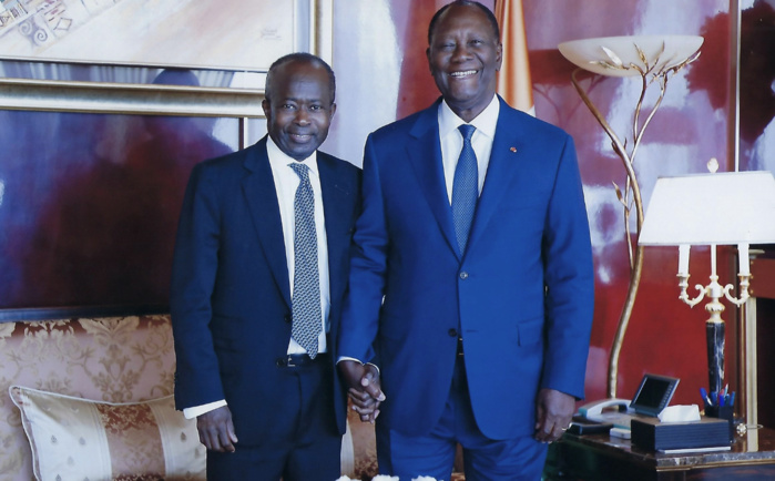APERÇU EN CÔTE D'IVOIRE ET À COPENHAGUE / Diagna Ndiaye visiblement en tournée dans le cadre de la préparation des Jeux Olympiques de la Jeunesse à Dakar en 2022.