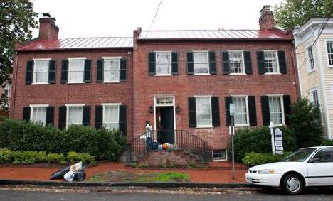 La maison d'Anne Sinclair et DSK à Washington à vendre