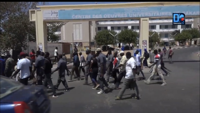 Ucad / Agressions contre des journalistes : Baïdy Mboup cameraman de la 2stv blessé Ucad / Agressions contre des journalistes : Baïdy Mboup cameraman de la 2stv blessé