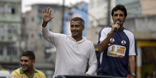 L'ancien footballeur Romario vise la mairie de Rio
