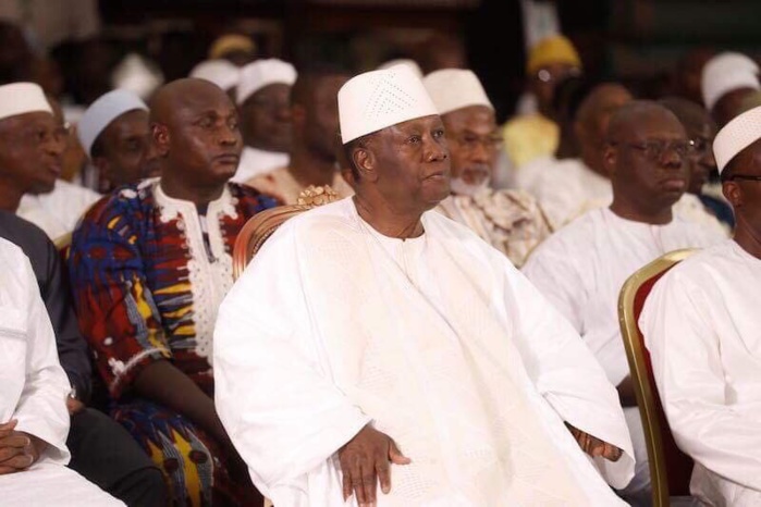 Louga : Ce geste de haute portée du président Alassane Ouattara à l’inhumation de son défunt ami El Hadj Djibril Sakho