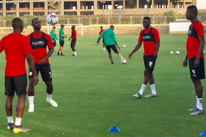 CAN 2019 : Le Sénégal poursuit sa préparation à huis-clos, Alfred Gomis encore ménagé