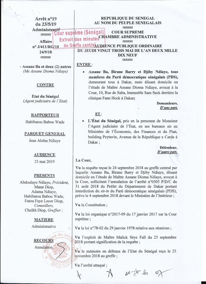 Sit in devant le ministère de l’Intérieur le 4 Septembre dernier : La Cour suprême donne finalement raison au FRN Sit in devant le ministère de l’Intérieur le 4 Septembre dernier : La Cour suprême donne finalement raison au FRN