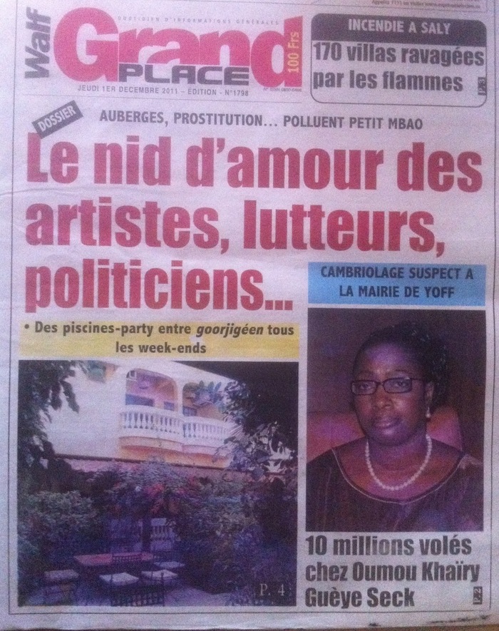 Petit Mbao: Des piscines-party entre goorjigéen tous les week-ends