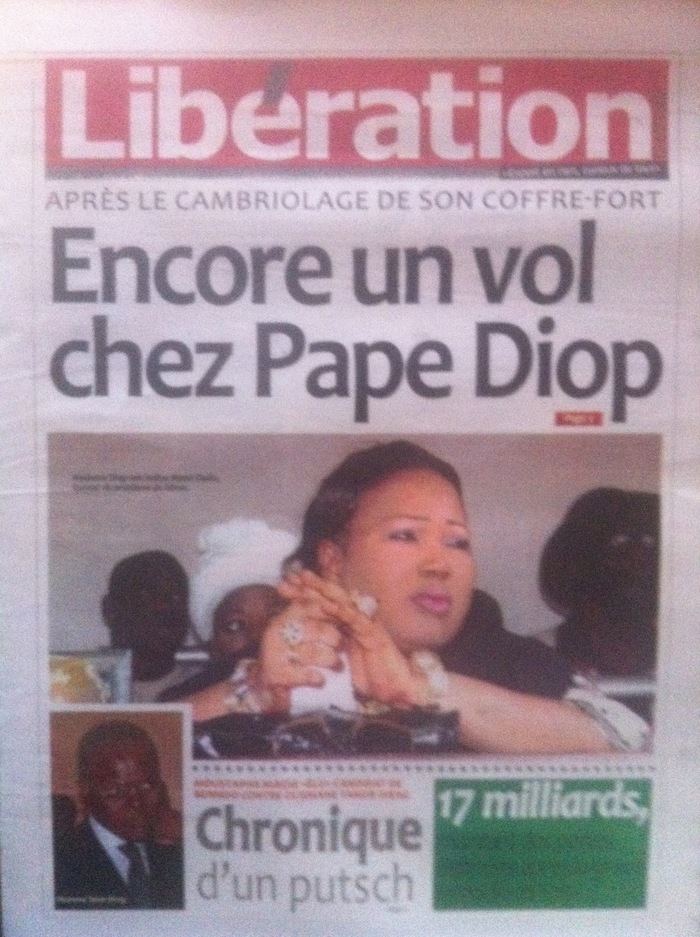 Encore un vol chez Pape Diop