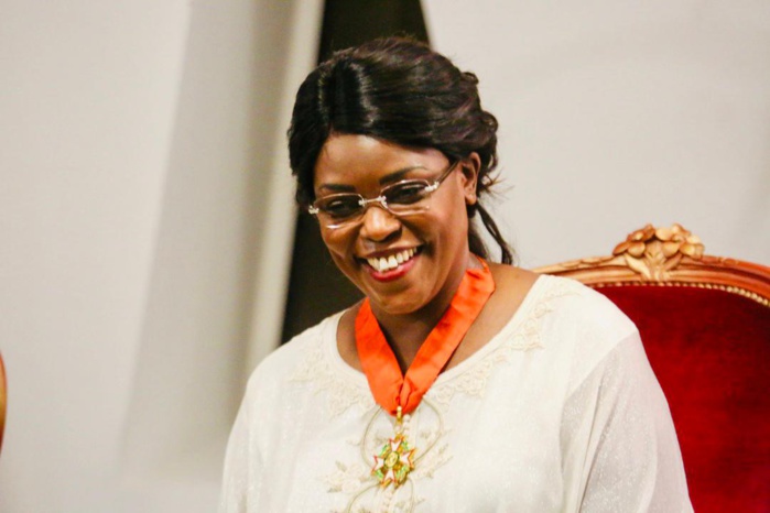 Côte d’Ivoire : La Première Dame Marième Faye Sall élevée au rang de Commandeur de l'ordre national.