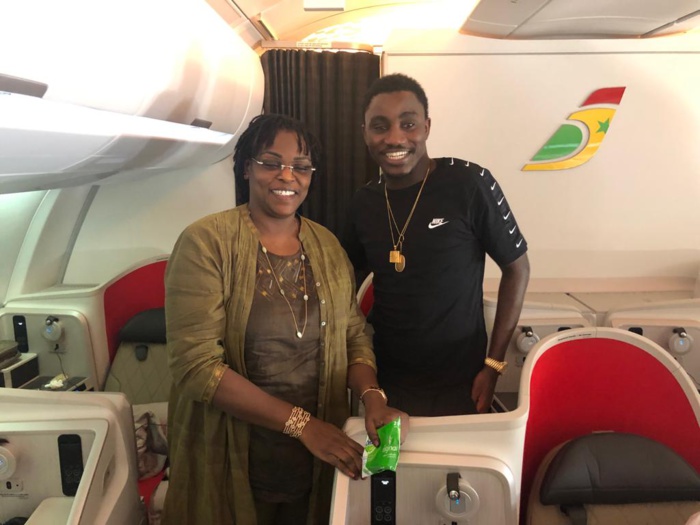 Wally Ballago Seck a voyagé avec la Première Dame à bord de Air Sénégal