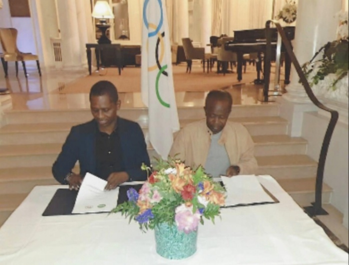 Organisation des Jeux Olympiques de la Jeunesse Dakar 2022 : Wari collabore avec le CNOSS pour appuyer le Sport sénégalais. Organisation des Jeux Olympiques de la Jeunesse Dakar 2022 : Wari collabore avec le CNOSS pour appuyer le Sport sénégalais.