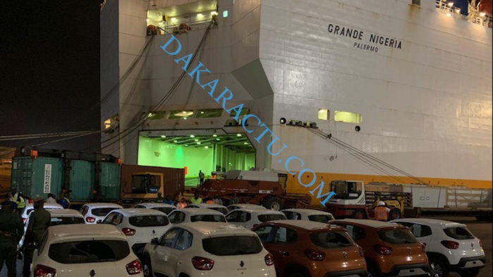 Saisie de 750 kg Cocaïne pure au port de Dakar : Le navire Grande Nigeria de Grimaldi mis sous scellé... Saisie de 750 kg Cocaïne pure au port de Dakar : Le navire Grande Nigeria de Grimaldi mis sous scellé...