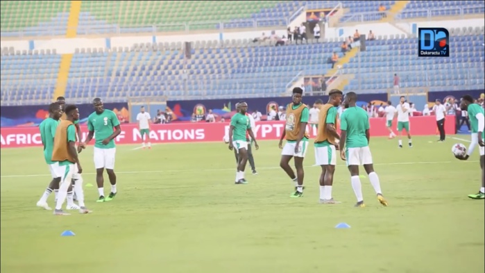 Sénégal – Kenya ; De la musique sénégalaise pour accompagner l’échauffement des joueurs Sénégal – Kenya ; De la musique sénégalaise pour accompagner l’échauffement des joueurs