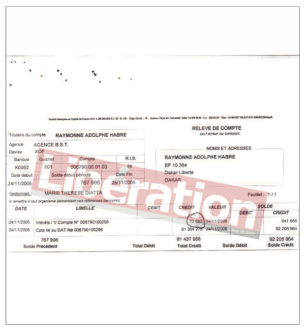 DE NOUVEAUX DOCUMENTS ACCABLENT L’ANCIEN PM : Après la Biao, Abdoul Mbaye a logé des comptes du couple Habré à la... Bst