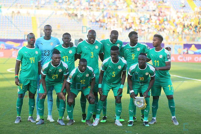 Composition du Sénégal : Krépin titulaire sur le flanc droit de l'attaque, presque le même onze qu'au quart pour la demi-finale contre la Tunisie