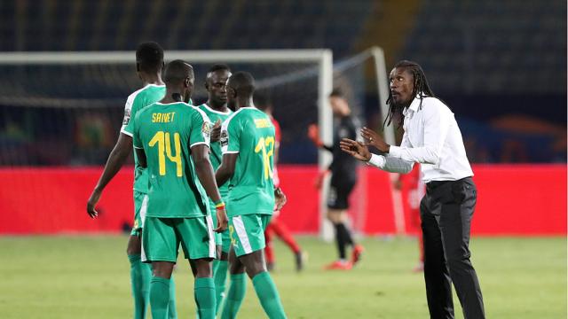 Demi-finale CAN 2019 / Le Sénégal mène par 1 but à 0 contre la Tunisie.